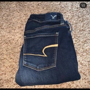 Dark wash American Eagle jeans